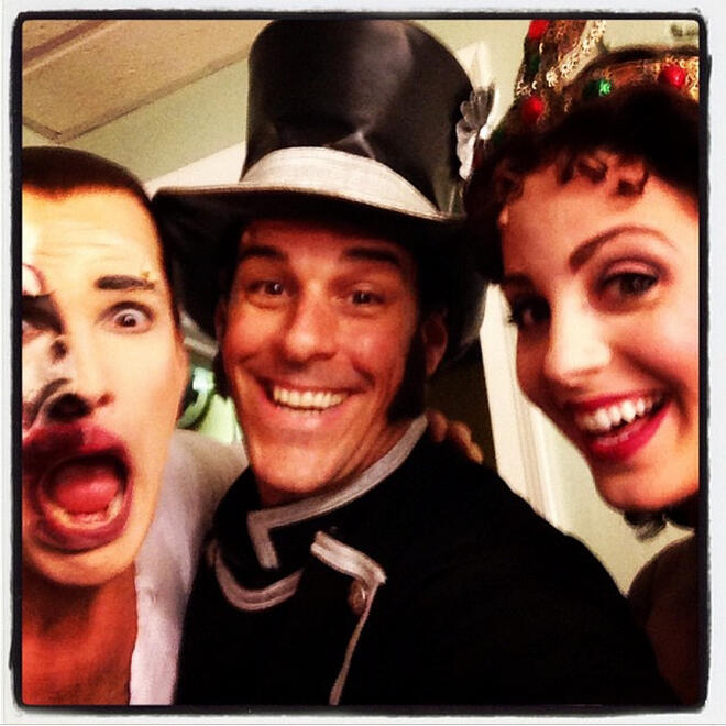 Hugh Panaro, Jeremy Stolle, Mary Michael Patterson (?)