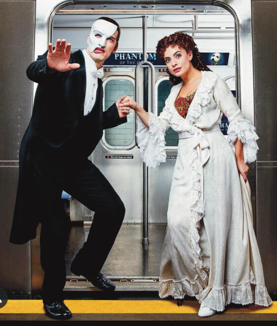 "The Only Sure Way to Make It to Broadway" Photoshoot - Paul A. Schaefer, Julia Udine