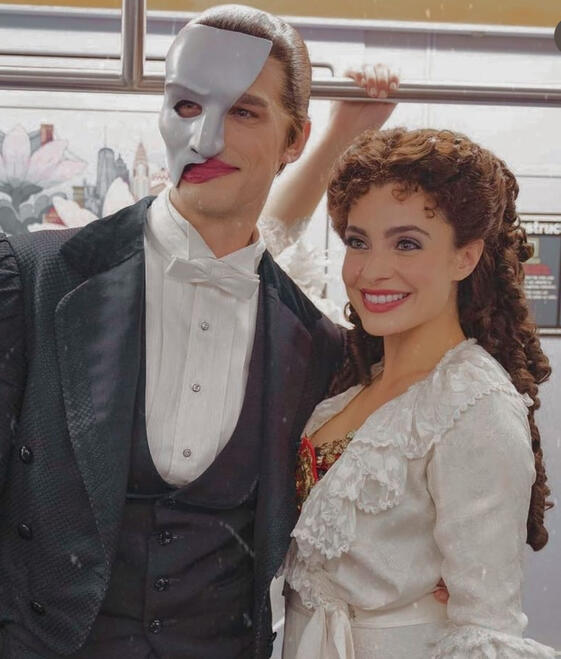 "The Only Sure Way to Make It to Broadway" Photoshoot - Paul A. Schaefer, Julia Udine